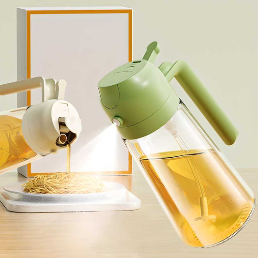 2 in 1 Kitchen Cooking Oil Dispenser and Sprayer 500ml